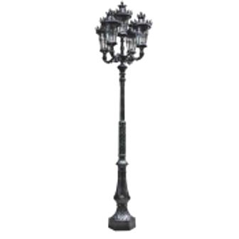 سرشعله چراغ پارکی پنج شاخه مانک پایا ARJANG-XLM259P4C5