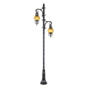 تصویر چراغ پارکی دو شعله مانک پایا EGSIA-L-M211PN