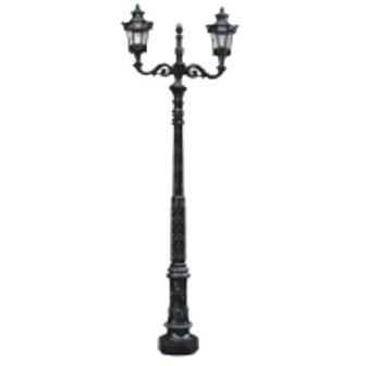 سرشعله چراغ پارکی دو شاخه مانک پایا ERICA-LM208P4C2