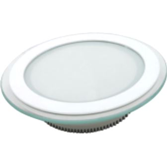 تصویر چراغ پنلی SMD دور شیشه 6 وات نمانور