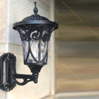 تصویر چراغ دیواری حیاطی ارزان دوستان ویکتوریا
