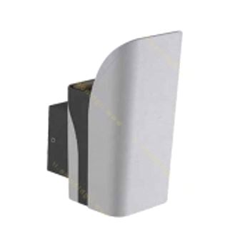تصویر چراغ دیواری حیاطی 7 وات یک طرفه NVC LA-WLED1731