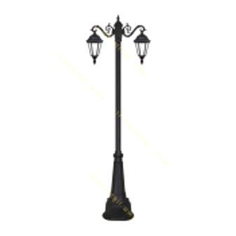تصویر چراغ پارکی دو شاخه E27 بیتانور رومی 5322