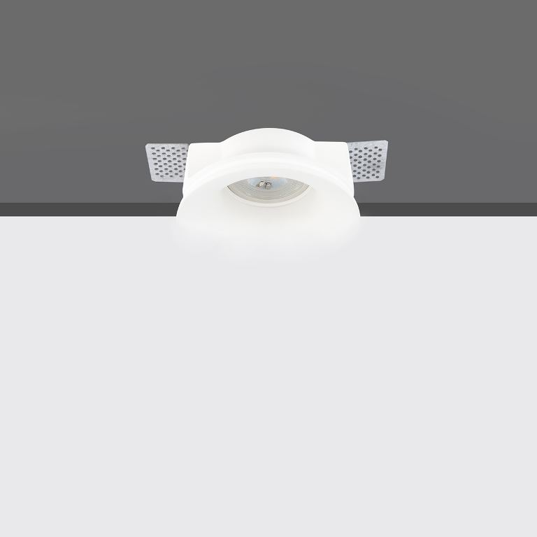چراغ گچی سقفی توکار SH-3302 Plaster Ceiling Lights شعاع الکتریک