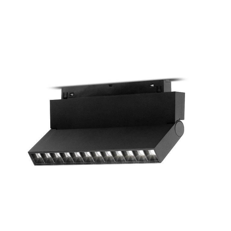 چراغ نقطه ای متحرک  SH-MGA12-2M Magnetic Grille Light Adjustable-12w مگنتی شعاع الکتریک