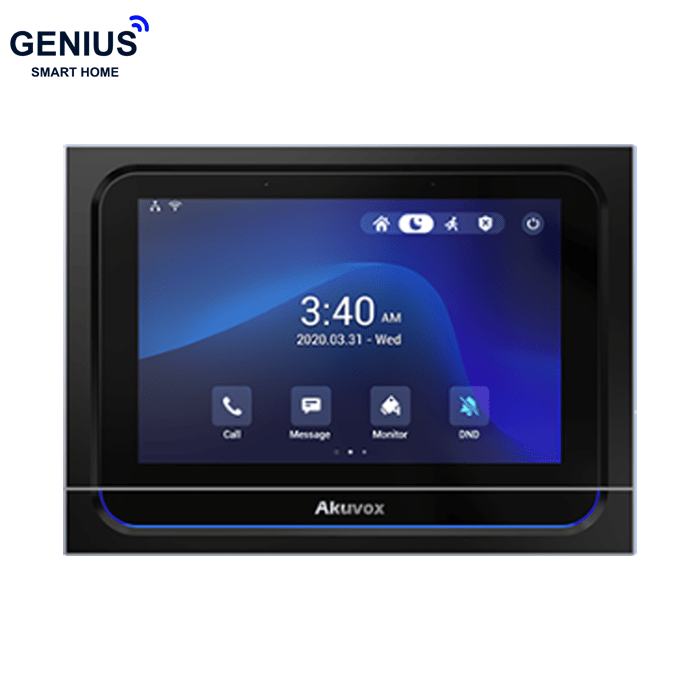 تصویر تاچ پنل داخلی آیفون Akuvox مدل X933W