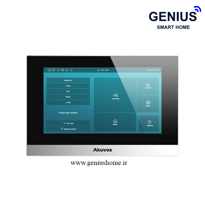 تصویر پنل داخلی آیفون Akuvox مدل C313N
