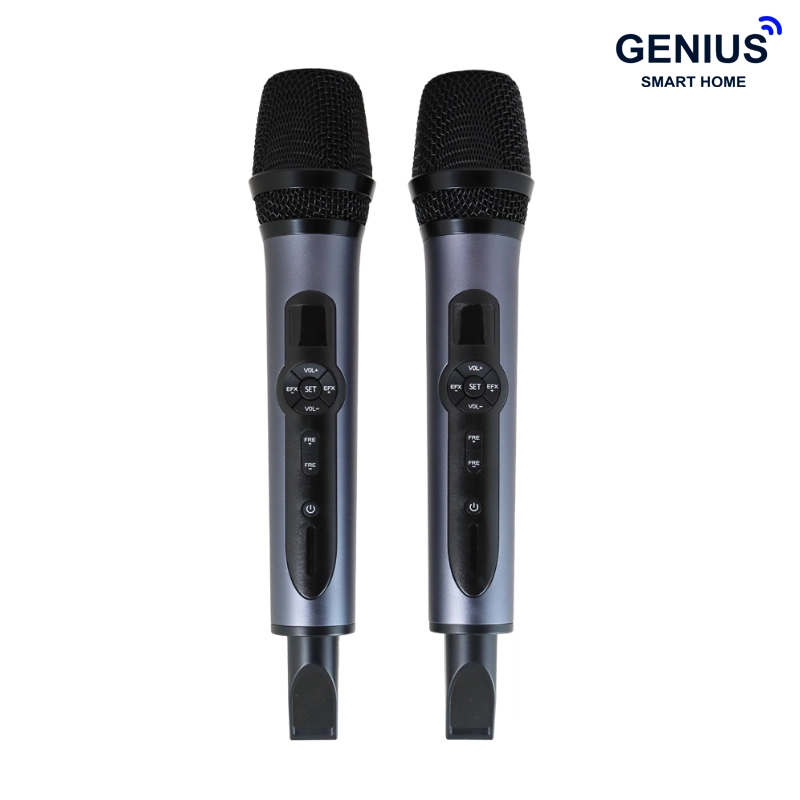 تصویر میکروفن بی سیم دستی دوبل MIC2