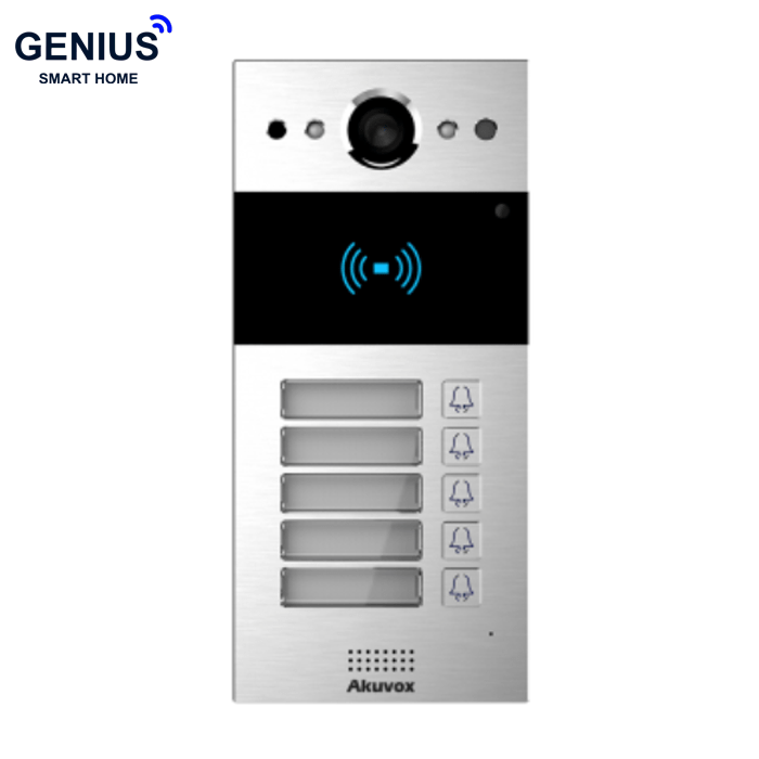 تصویر آیفون تصویری اینترکام Akuvox مدل in wall R20B-5 