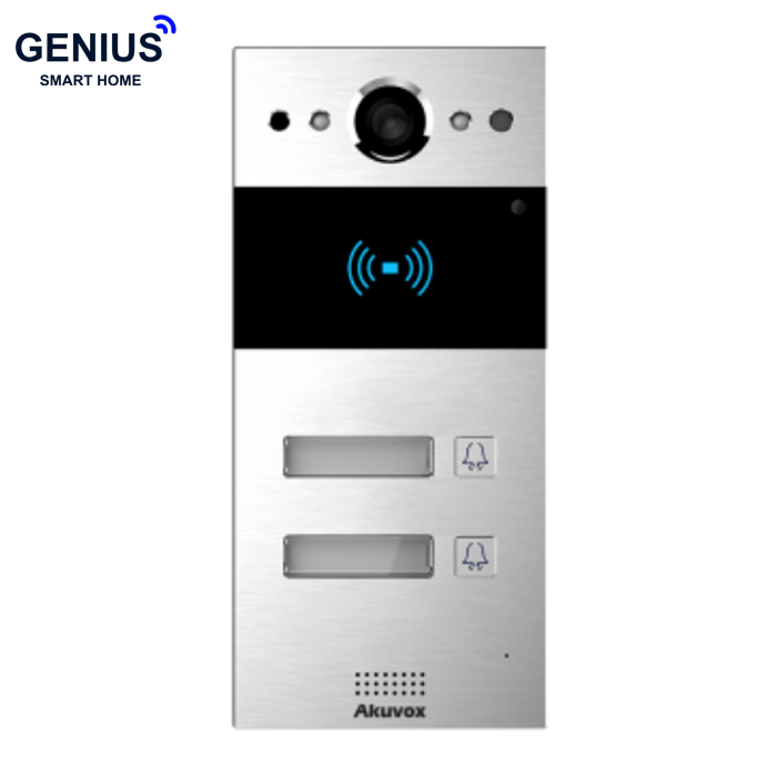 تصویر آیفون تصویری Akuvox مدل R20B-2 in-wall 