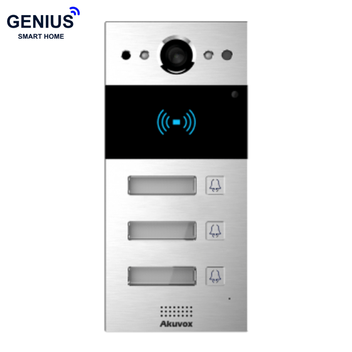 تصویر آیفون تصویری Akuvox مدل R20B-3 in-wall 