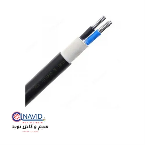 کابل آلومینیومی زمینی 25*2 نوید کابل