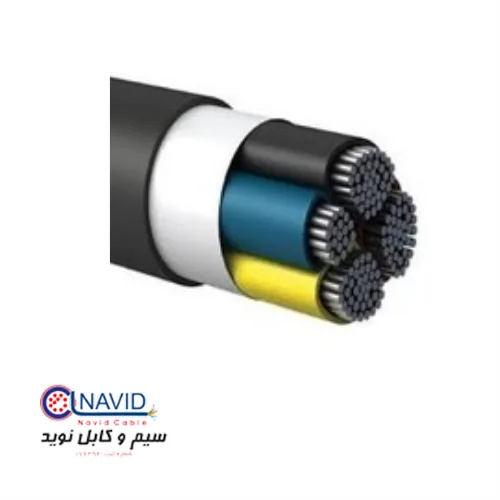 تصویر کابل آلومینیومی زمینی 16*4 نوید کابل