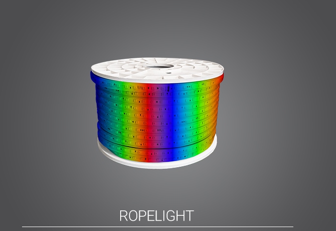 ریسه ال ای دی ۱۰ وات رویالوکس ۶۰ چیپ بر متر RGB پارس شعاع توس