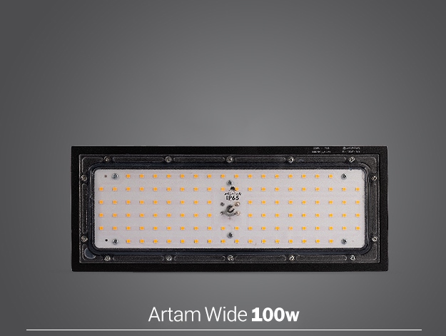 پروژکتورآرتام واید ۱۰۰ وات smd پارس شعاع توس
