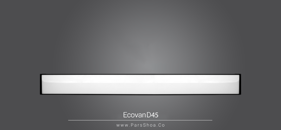 لاین نوری اکووان ۸۰ وات D45-L120 مشکی پارس شعاع توس