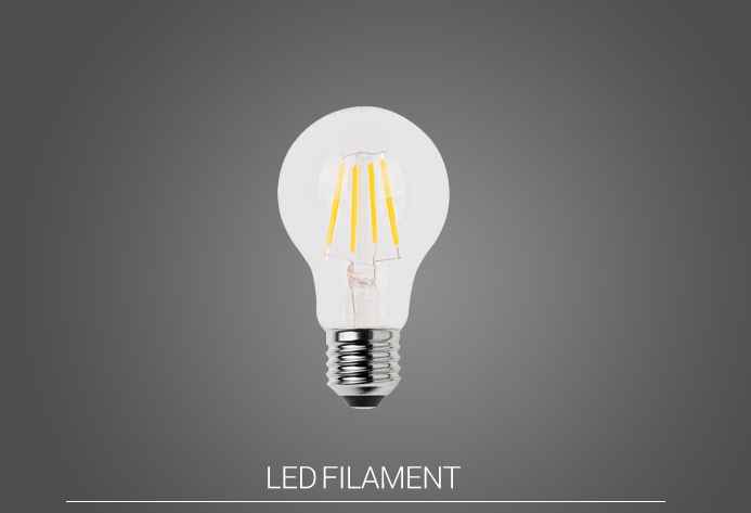 لامپ ۴ وات  LED فیلامنتی E27 پارس شعاع توس