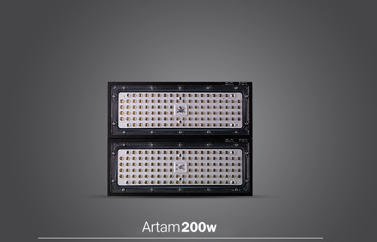 پروژکتور آرتام  ۲۰۰ وات SMD پارس شعاع توس