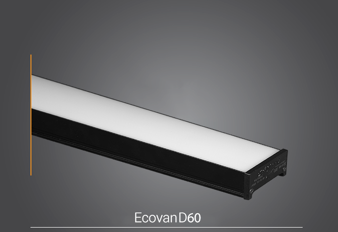 لاین نوری اکووان ۸۰ وات D60-L120 مشکی پارس شعاع توس