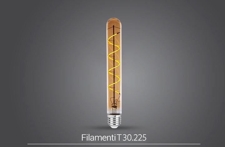 لامپ LED حبابی ۵ وات T-30 225 فیلامنتی پارس شعاع توس