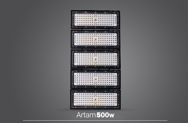 پروژکتور آرتام  ۵۰۰ وات SMD پارس شعاع توس