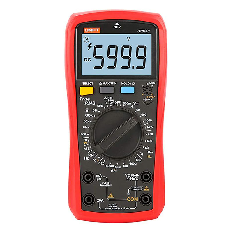 مولتی متر یونیتی مدل UT890C UNI-T