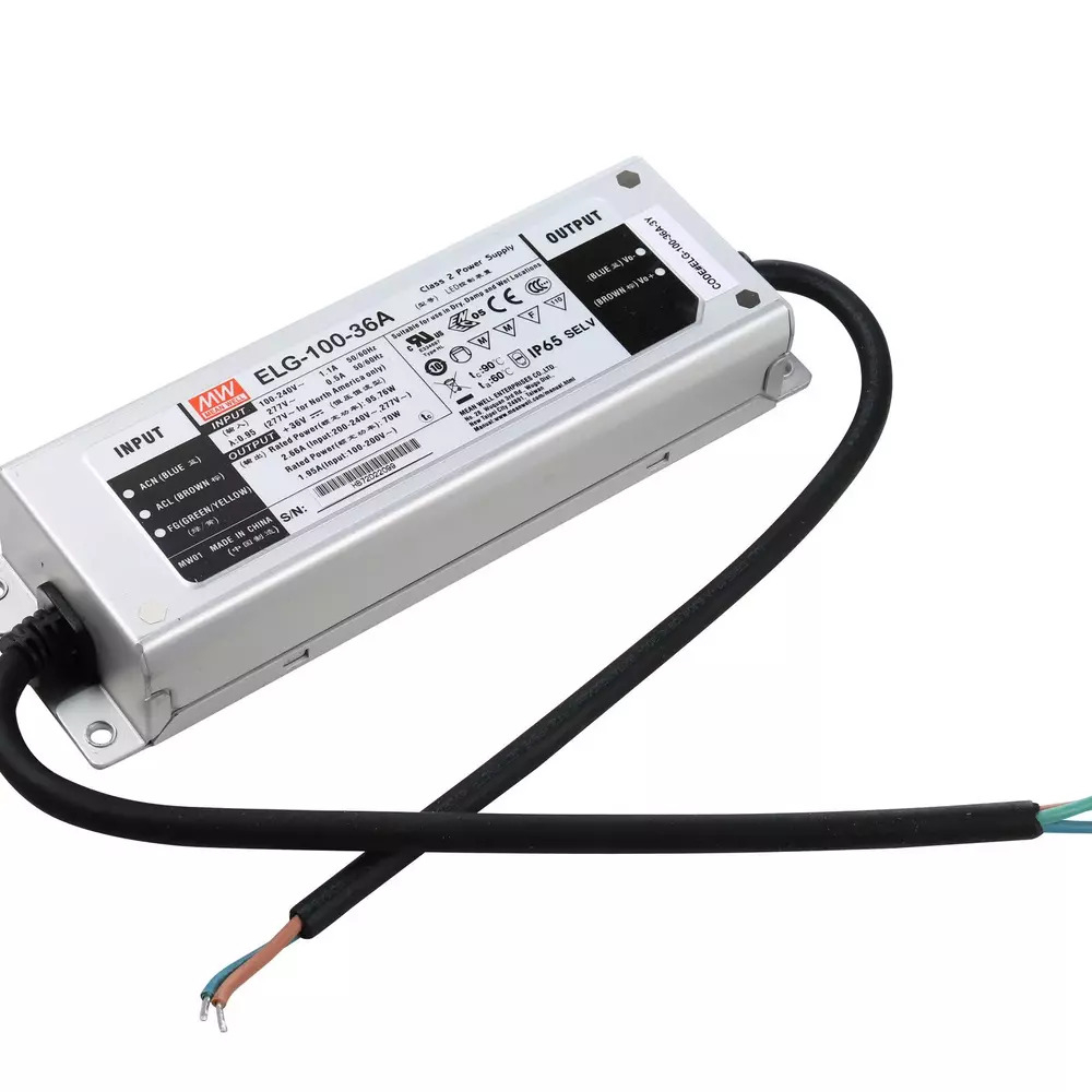 منبع تغذیه درایور 36 ولت مینول مدل ELG-100-36A MeanWell