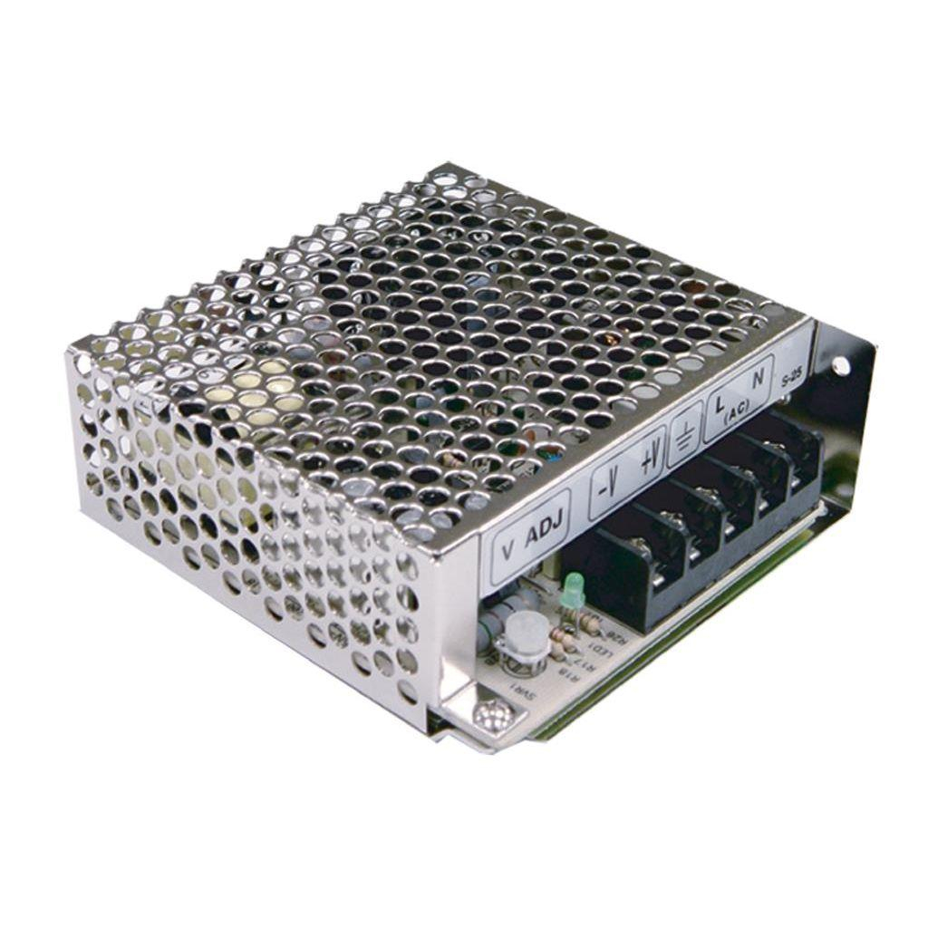 منبع تغذیه سوئیچینگ مینول مدل NES-25-5 MeanWell