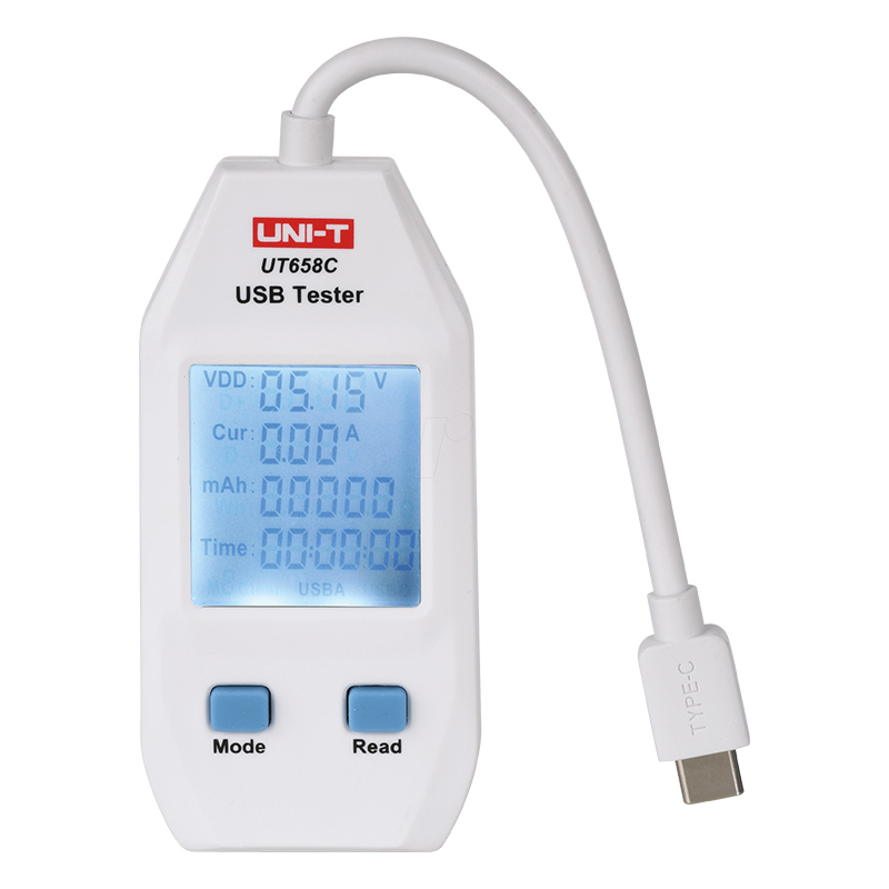 تستر درگاه USB یونیتی مدل UT658C UNI-T