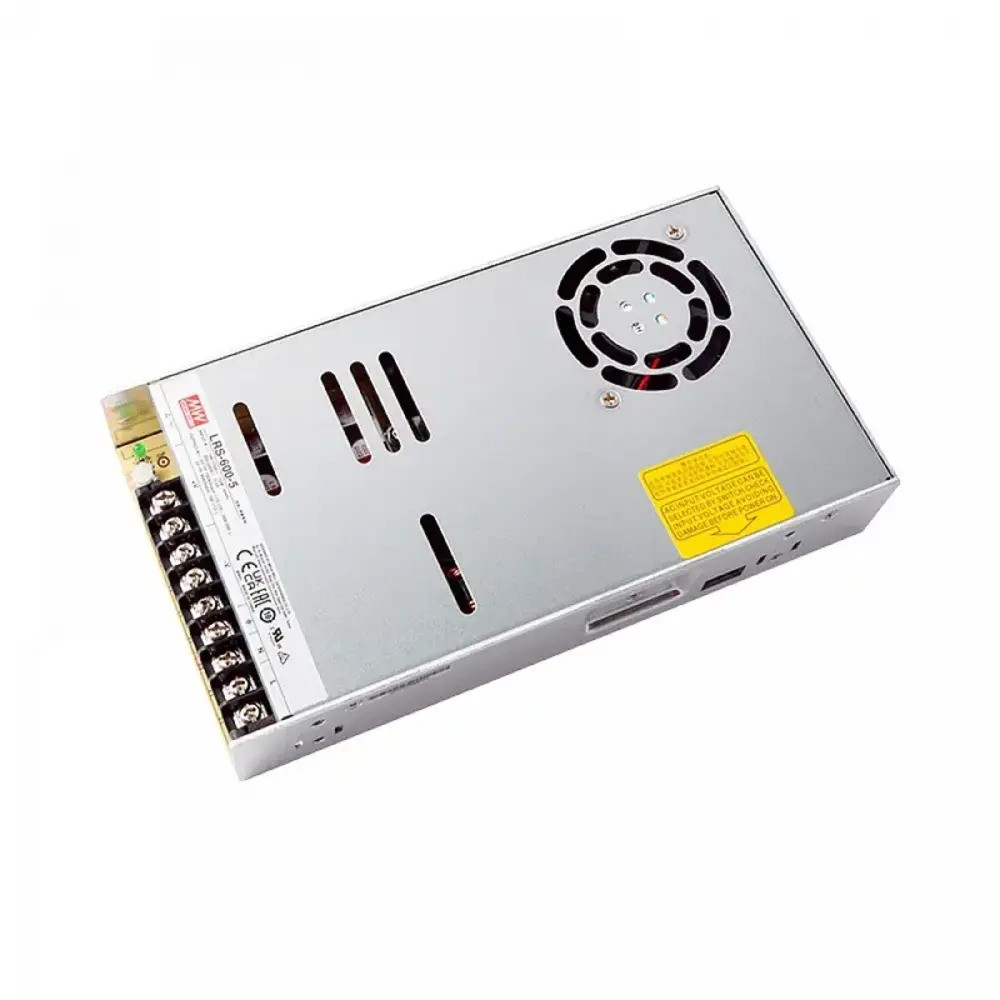 منبع تغذیه 5 ولت 100 آمپر مینول مدل LRS-600-5 MeanWell