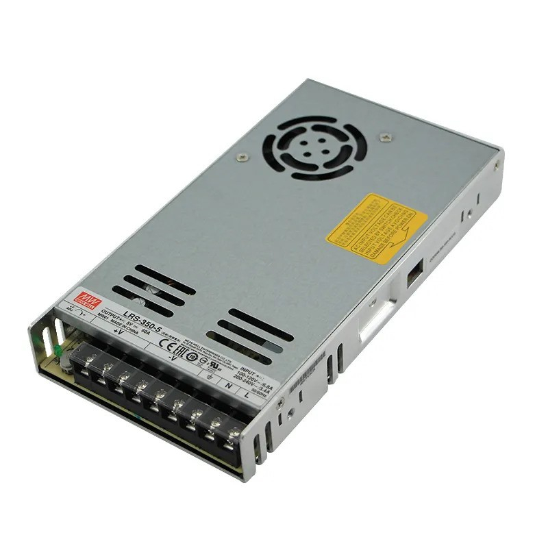 منبع تغذیه 5 ولت 60 آمپر مینول مدل LRS-350-5 MeanWell