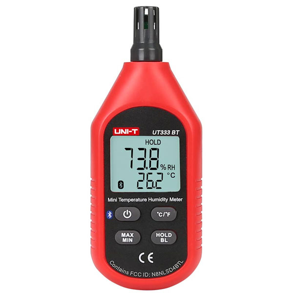رطوبت سنج و دماسنج یونی-تی مدل UT-333BT UNI-T