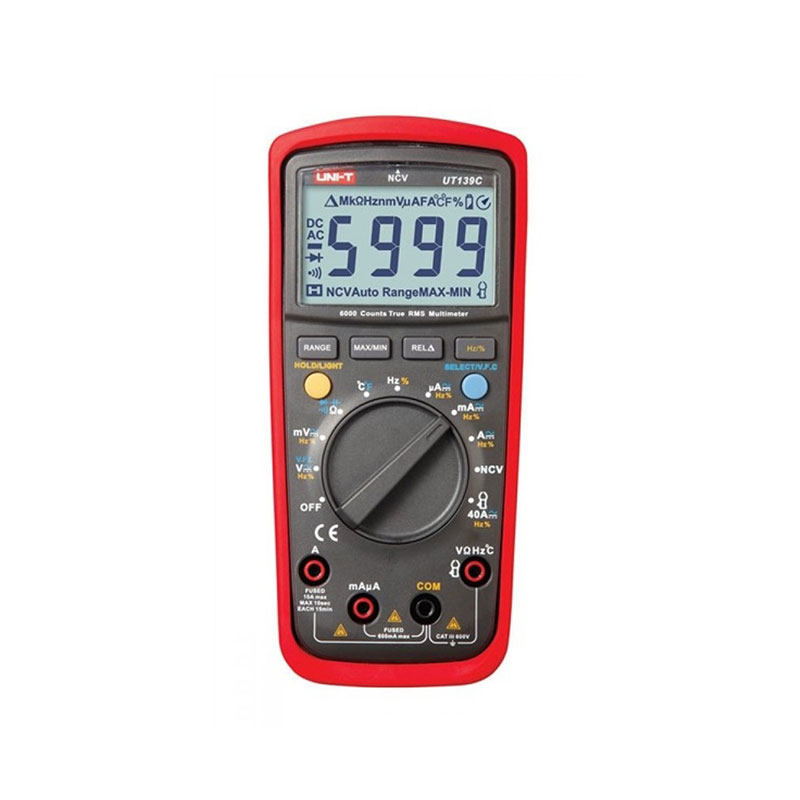 مولتی متر دیجیتال یونی-تی مدل UT139C UNI-T