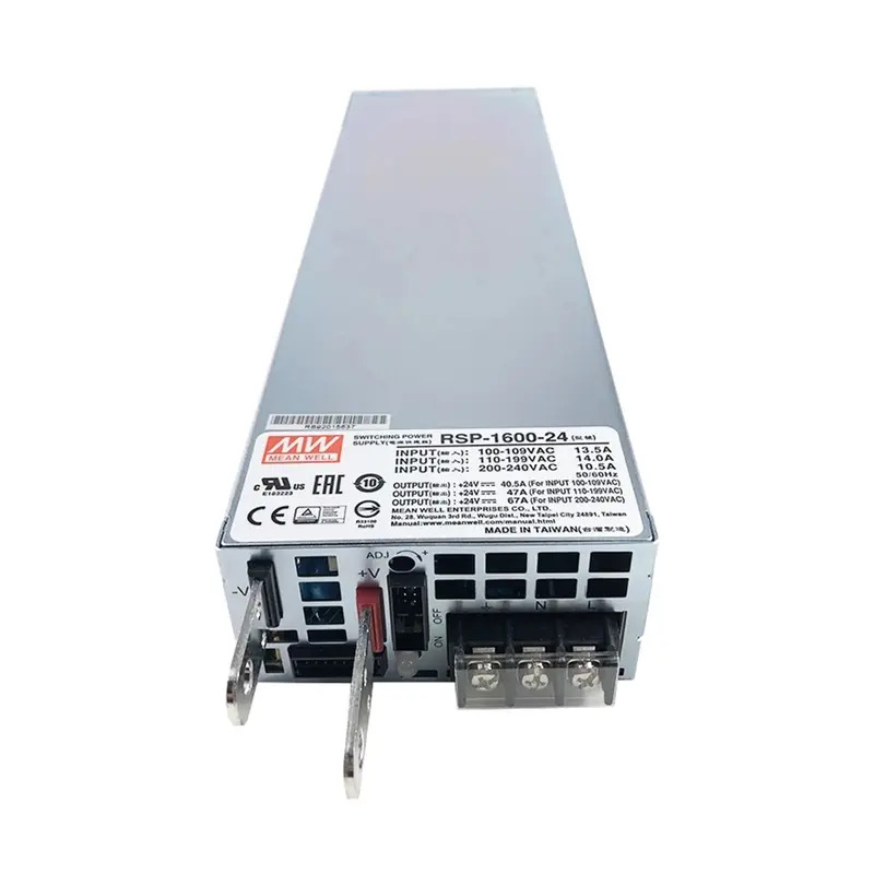 منبع تغذیه 24 ولت 67 آمپر مینول مدل RSP-1600-24 MeanWell