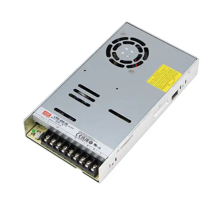 منبع تغذیه 36 ولت 12.5 آمپر مینول مدل LRS-450-36 MeanWell