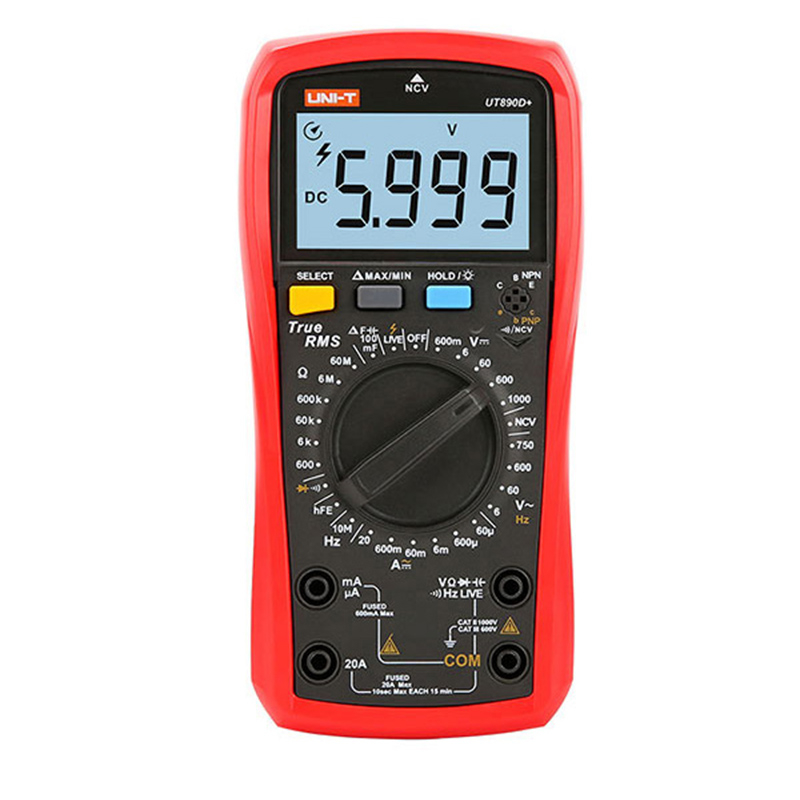 مولتی متر یونیتی مدل UT890D UNI-T