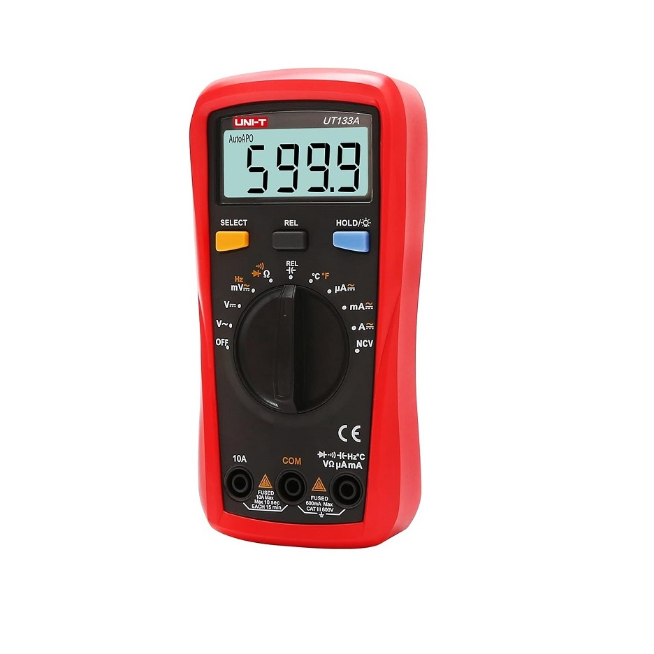 مولتی متر دیجیتال 600 آمپر  یونی-تی مدل UT-133A UNI-T