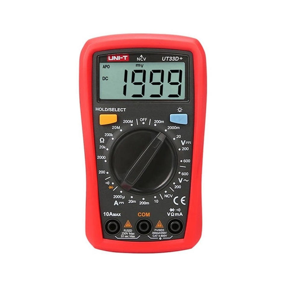 مولتی متر دیجیتال یونی-تی مدل UT33D PLUS UNI-T