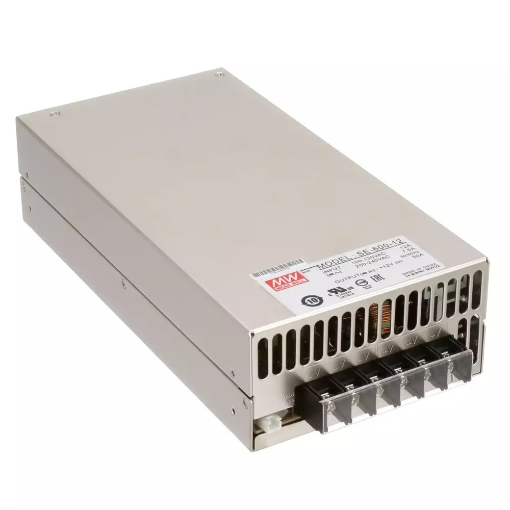 منبع تغذیه مینول مدل SE-600-12 MeanWell