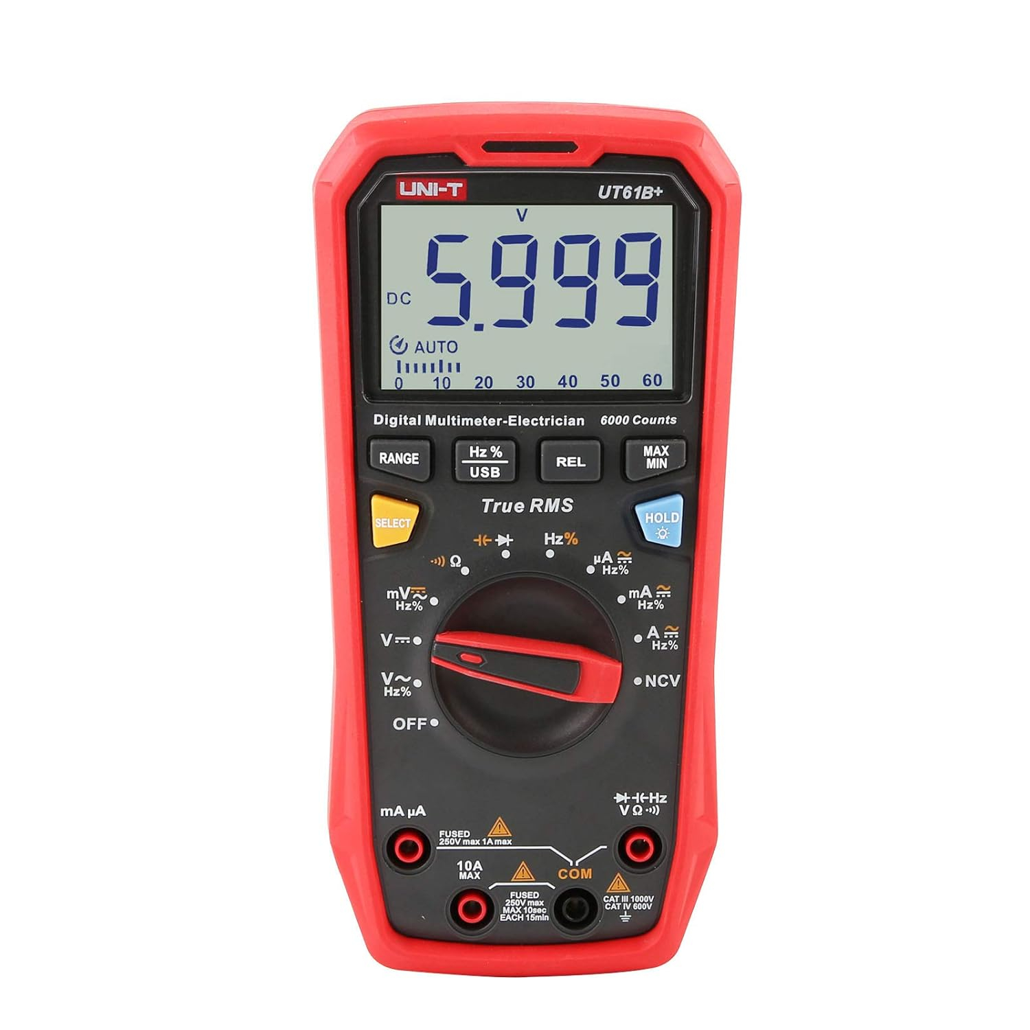 مولتی متر دیجیتال یونی-تی مدل UT61B+  UNI-T