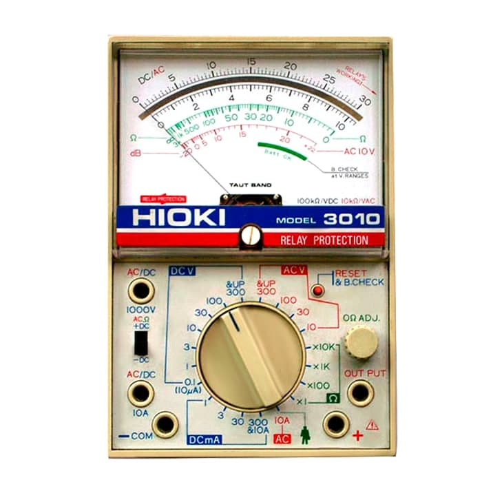 تصویر مولتی متر آنالوگ هیوکی مدل 3010 Hioki