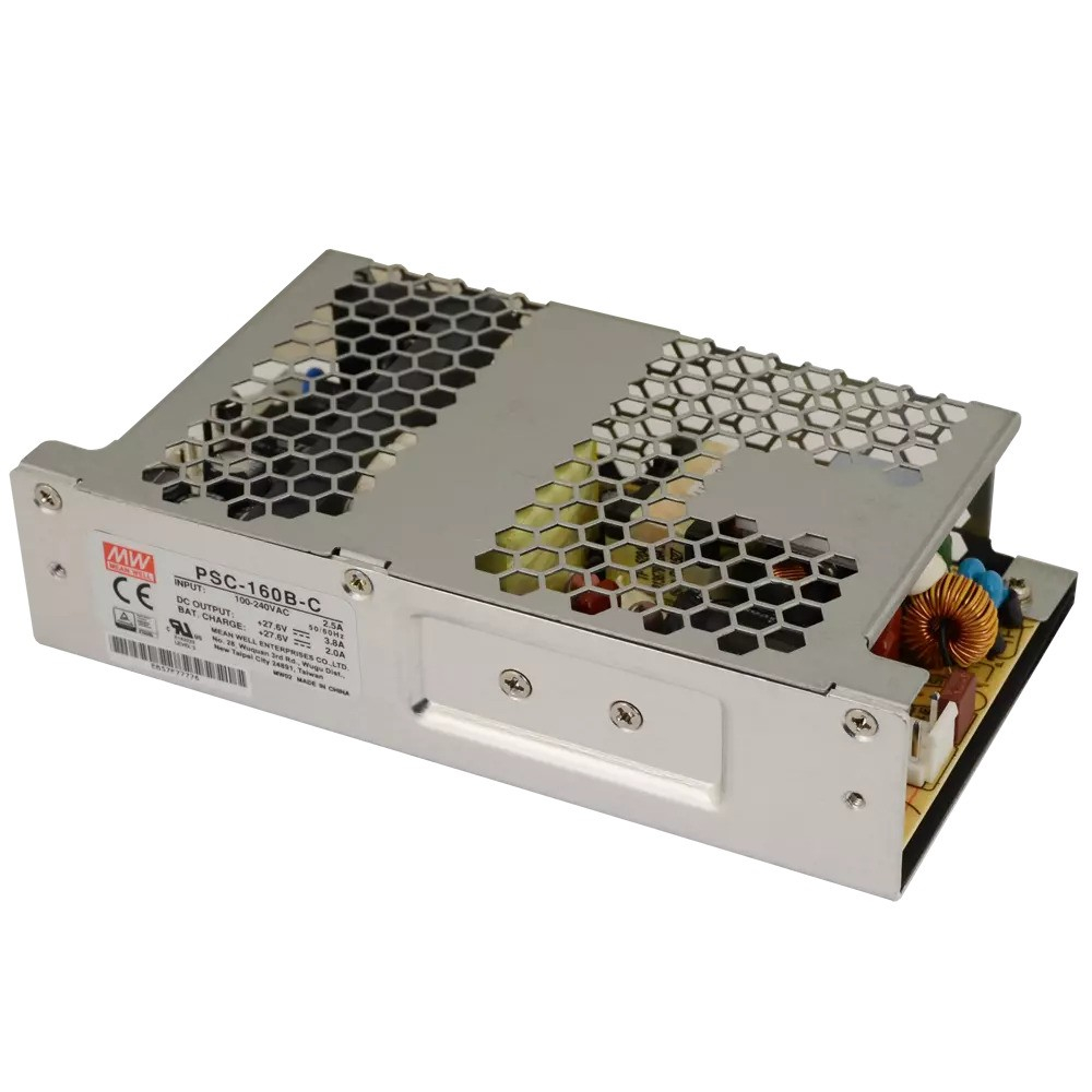 منبع تغذیه بدون وقفه 27.6 ولت 5.8 آمپر مینول مدل PSC-160B-C MeanWell