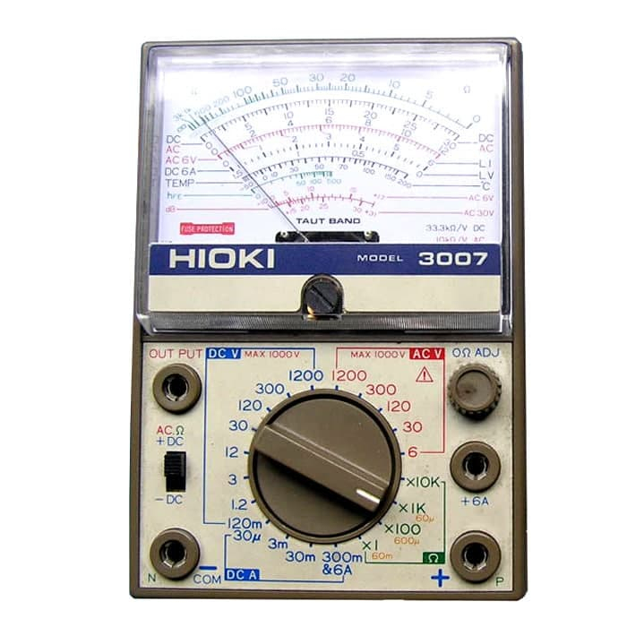 مولتی متر آنالوگ هیوکی مدل 3007 Hioki