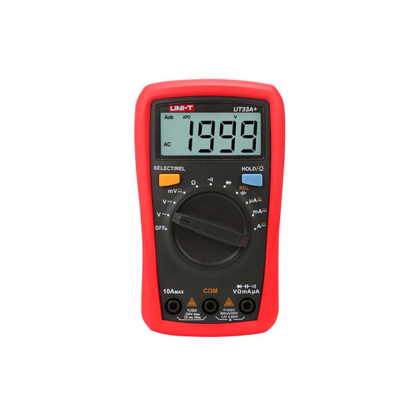 تصویر مولتی متر دیجیتال یونی-تی مدل UT-33A PLUS  UNI-T
