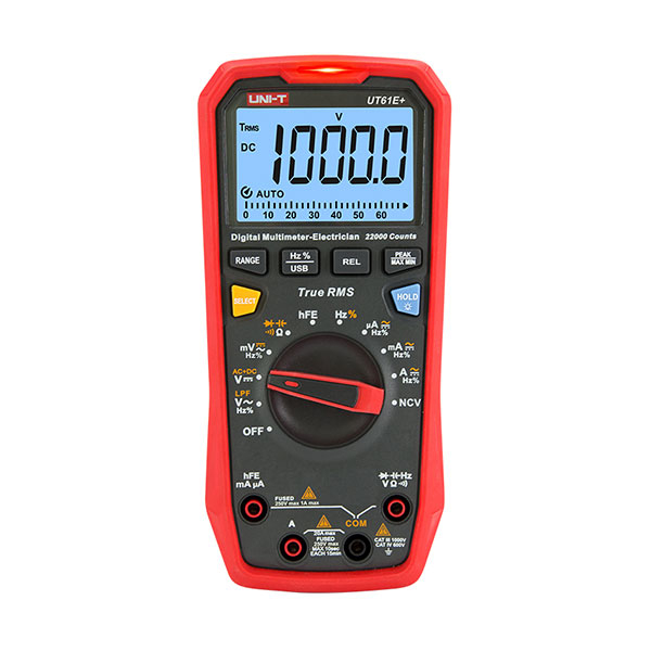 مولتی متر دیجیتال یونیتی مدل +UT61E UNI-T