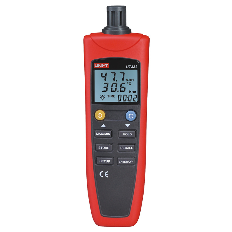 تصویر دماسنج و رطوبت سنج یونیتی مدل UT332 UNI-T