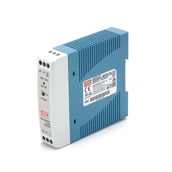منبع تغذیه مینول مدل MDR 20-12 MeanWell
