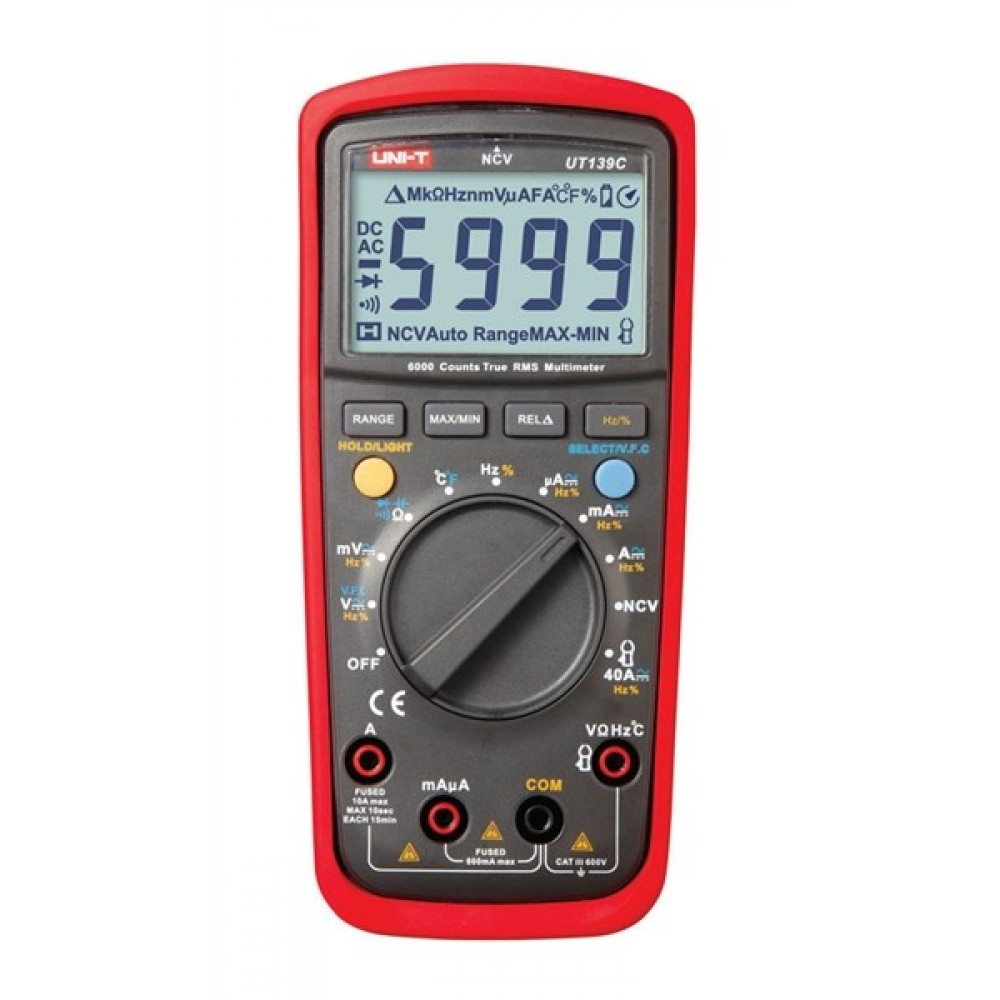 تصویر مولتی متر یونی-تی مدل UT-139C UNI-T