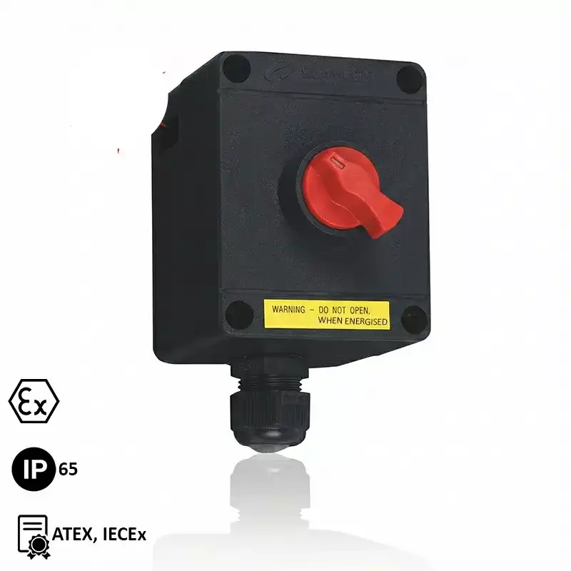 کلید روتاری ضد انفجار وارم Warom مدل BZA8050-A2