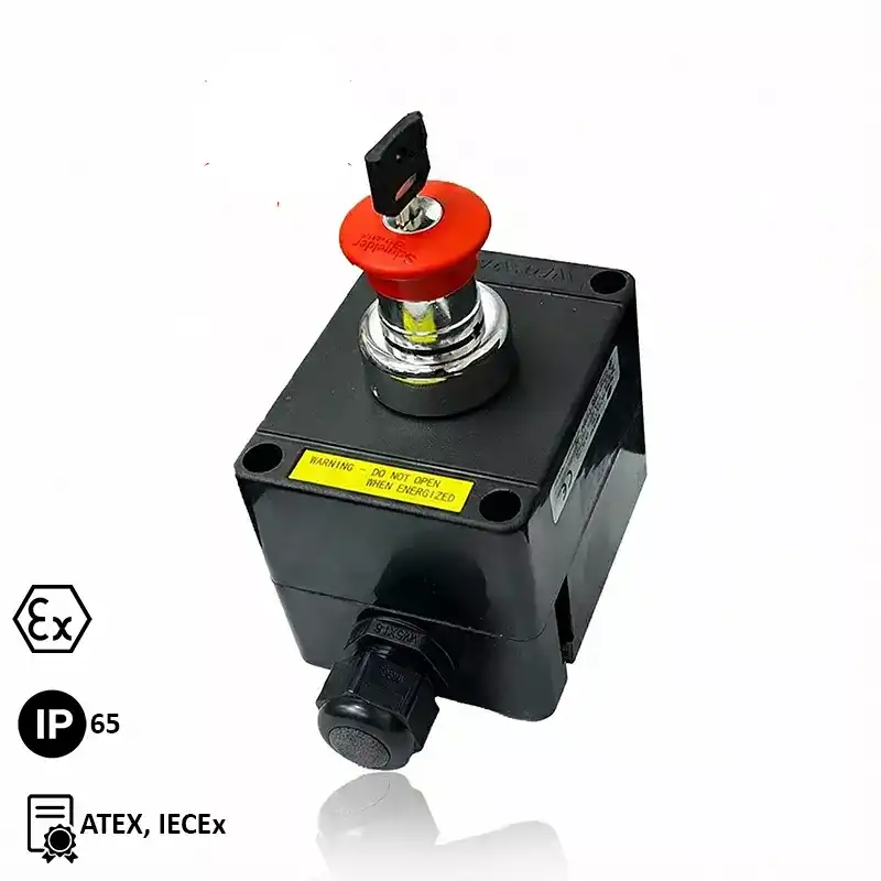 امرجنسی سوئیچ‌دار ضد انفجار وارم Warom مدل BZA8050-A1